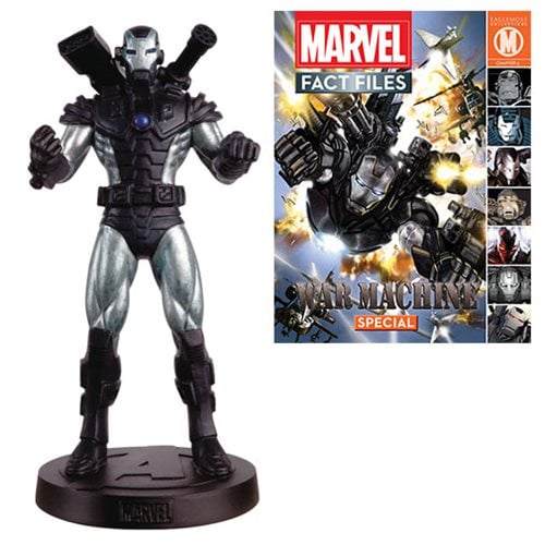 Marvel Fact Files Special #24 War Machine Statue with Collector Magazine